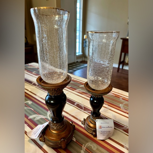 ✨ NEW with Tags – Home Interiors Decorative Candlesticks (Set of 2) ✨ - Picture 6 of 7